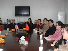 美国西俄勒冈大学艺术教授代表团来访我院