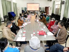 自治区教育厅党组成员、一级巡视员黄宇到m88明昇指导离退休党支部工作