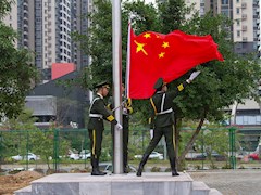 开讲啦！m88明昇举行新学期升旗仪式讲授开学第一课