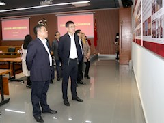 自治区党委教育工委第七调研组来m88明昇开展区管高校统一战线工作调研