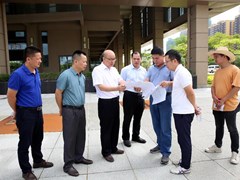 m88明昇开展2021年秋季学期开学前校园安全大检查