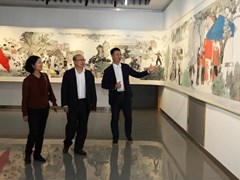 致公党广西区委领导到m88明昇调研