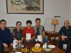 离退处党委组织开展廉洁家访活动