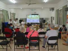 离退处党委在职党支部联合后勤基建处党总支第三党支部开展老年人夏季出游健康指南培训